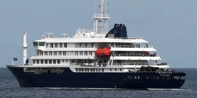 MV Hondius cruise ship linked to deadly hantavirus outbreak investigation - AP Photo/Misper Apawu