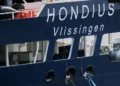 MV Hondius cruise ship docked during hantavirus outbreak response - AP Photo/Patrick Post
