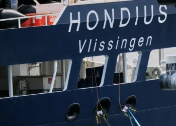 MV Hondius cruise ship docked during hantavirus outbreak response - AP Photo/Patrick Post