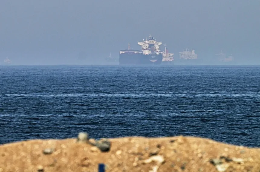 Oil tankers navigating Strait of Hormuz amid geopolitical tensions - AP Photo/Fatima Shbair