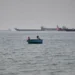 Commercial ships sail near the Strait of Hormuz amid rising regional tensions - Razieh Poudat/ISNA via AP