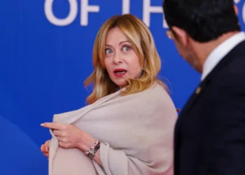 Giorgia Meloni responding to AI-generated deepfake controversy in Italy - Yves herman/Pool Photo via AP