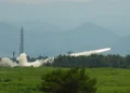 US HIMARS rocket launcher during military exercise near Mount Fuji - AP Photo/Hiro Komae
