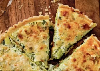 Classic leek quiche representing French culinary training tradition - Maura Mcevoy/Voracious via AP