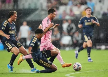Lionel Messi leaves field after apparent hamstring issue for Inter Miami - AP Photo/Rebecca Blackwell