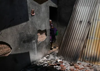 Displaced Indigenous families seek shelter after cartel violence in Guerrero - AP Photo/Marco Ugarte