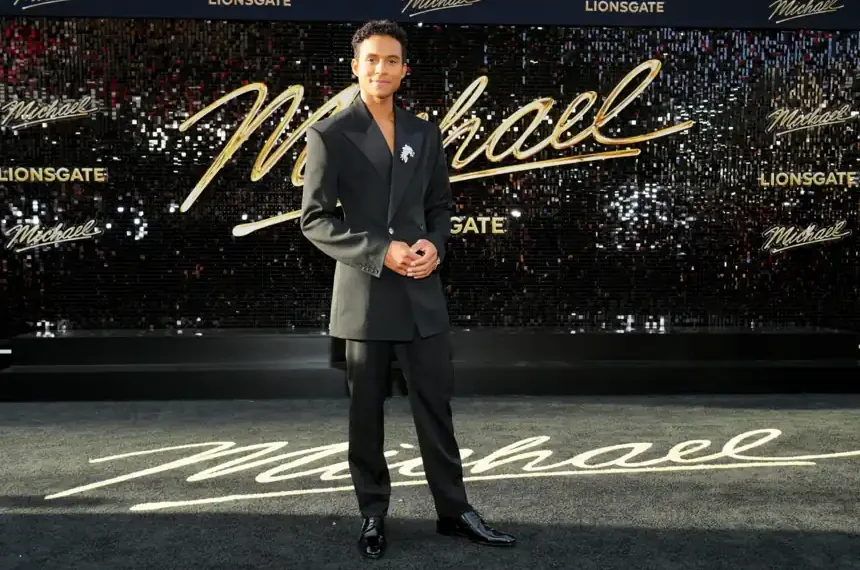 Jaafar Jackson attends premiere of Michael amid box office success - Photo by Jordan Strauss/Invasion/AP