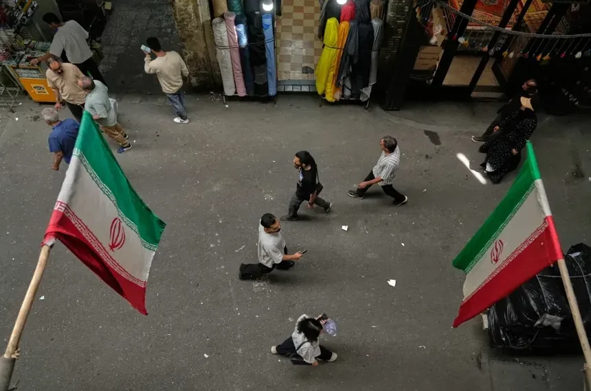 Ships stranded near Strait of Hormuz amid regional tensions - AP Photo/Vahid Salemi