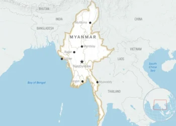Myanmar military troops during operations near border conflict zones - AP Photo