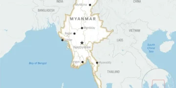 Myanmar military troops during operations near border conflict zones - AP Photo