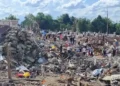 Rescue efforts continue after deadly explosion in Myanmar border village- Palaung Land via AP