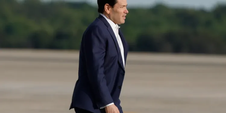 Marco Rubio attending NATO diplomatic meetings in Europe - AP Photo/Luis M. Alvarez