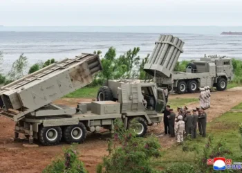 Kim Jong Un observing North Korean missile and weapons system tests - Korean Central News Agency/Korea News Service via AP