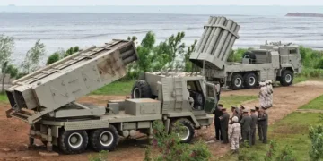 Kim Jong Un observing North Korean missile and weapons system tests - Korean Central News Agency/Korea News Service via AP