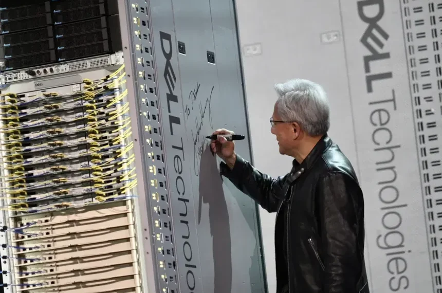 Nvidia headquarters linked to growing artificial intelligence chip demand - AP Phot/Ty ONeil