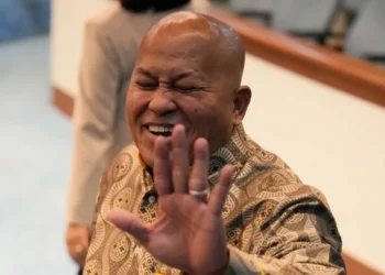 Philippine Senator Ronald dela Rosa during ongoing ICC arrest controversy - AP Photo/Aaron Favila