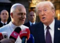 Pope Leo XIV and Donald Trump during political and religious discussions - AP Photo/Gregoria Borgia/Jacquelyn Martin