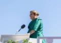 Puerto Rico Governor Jenniffer González during government press appearance - AP Photo/Alejandro Granadillo, File