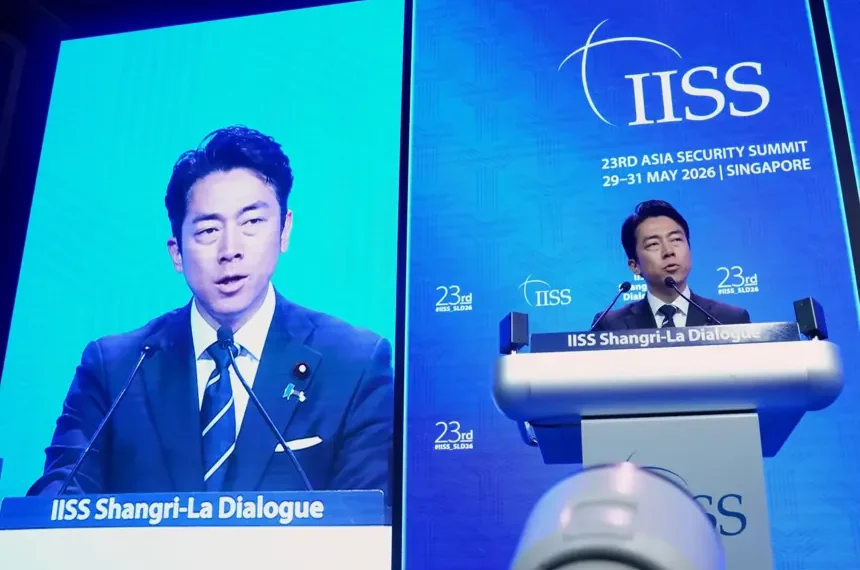 Defense leaders discuss global security cooperation at Singapore conference - AP Photo/Achmad Ibrahim