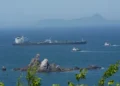 Oil tanker transits strategic Strait of Hormuz shipping corridor safely - AP Photo/Ahn Young-joon