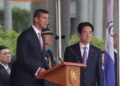 Paraguay and Taiwan leaders meet during diplomatic ceremony in Taipei - AP Photo/Chiang Ying-ying