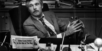 Ted Turner during his years leading CNN and cable television expansion - Nancy Mangiafico/Atlanta Journal-Constitution via AP, File
