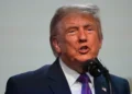 Donald Trump speaks amid escalating tensions involving Iran and Gulf allies - AP Photo/Julia Demaree Nikhinson