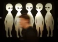Donald Trump discussing upcoming UFO files release with officials - AP Photo/Eric Draper, File