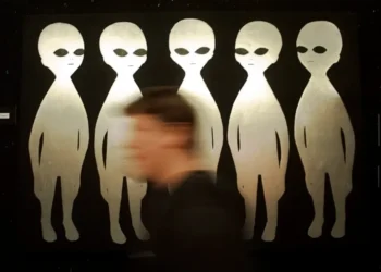 Donald Trump discussing upcoming UFO files release with officials - AP Photo/Eric Draper, File