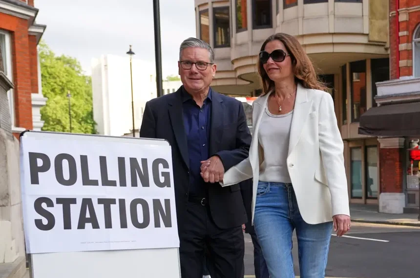British voters participate in local elections testing Labour government support - AP Photo/Kirsty Wigglesworth