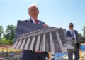 Donald Trump tours White House ballroom construction project in Washington - AP Photo/Jacquelyn Martin