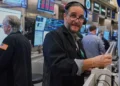 Traders monitor rising U.S. stocks on Wall Street trading floor - AP Photo/Richard Drew