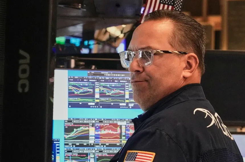 US stock market charts rising during volatile oil trading session - AP Photo/Richard Drew
