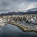 Aerial view of Ushuaia harbor amid hantavirus tourism concerns - AP Photo/Joel Reyero