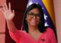 Venezuela interim leader Delcy Rodríguez attends official event in Caracas - AP Photo/Ariana Cubillos, File