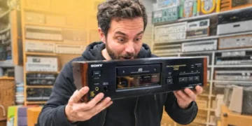 Vintage high-end CD players displayed in an audiophile listening setup - image Headphonesty