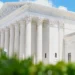 The US Supreme Court building during the Virginia redistricting case ruling - AP Photo/Mariam Zuhaib