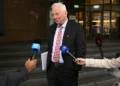 Court proceedings involving Australian woman accused of Islamic State links - James Ross/AAP via AP
