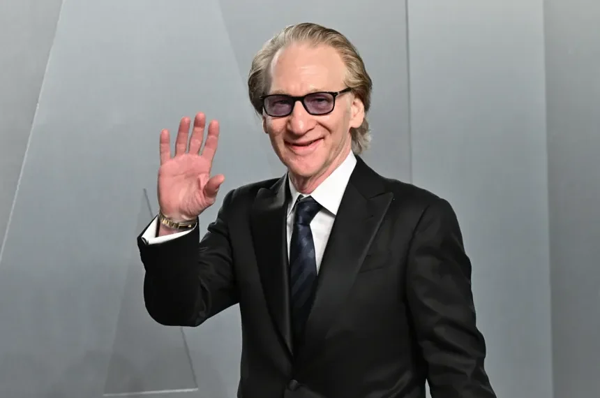 Bill Maher attends the Mark Twain Prize ceremony at the Kennedy Center. - Photo by Evan Agostini/Invasion/AP, File