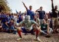 Cape Verde players celebrate historic World Cup debut against Spain - AP Photo/Queila Fernandez