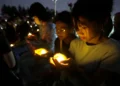 Police presence during Tiananmen anniversary commemorations in China - AP Photo/Chiang Ying-ying