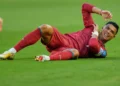 Colombia and Portugal compete during Group K World Cup match in Miami Gardens - AP Photo/Rebecca Blackwell