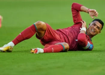 Colombia and Portugal compete during Group K World Cup match in Miami Gardens - AP Photo/Rebecca Blackwell
