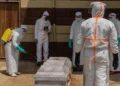 Health workers respond to Ebola outbreak in eastern Congo - AP Photo/Moses Sawasawa
