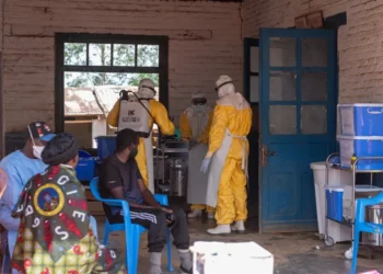 Health workers respond to Ebola outbreak in eastern Congo - AP Photo/Moses Sawasawa