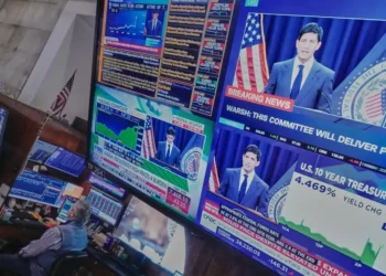 Traders monitor market movements after Federal Reserve projections release - AP Photo/Richard Drew