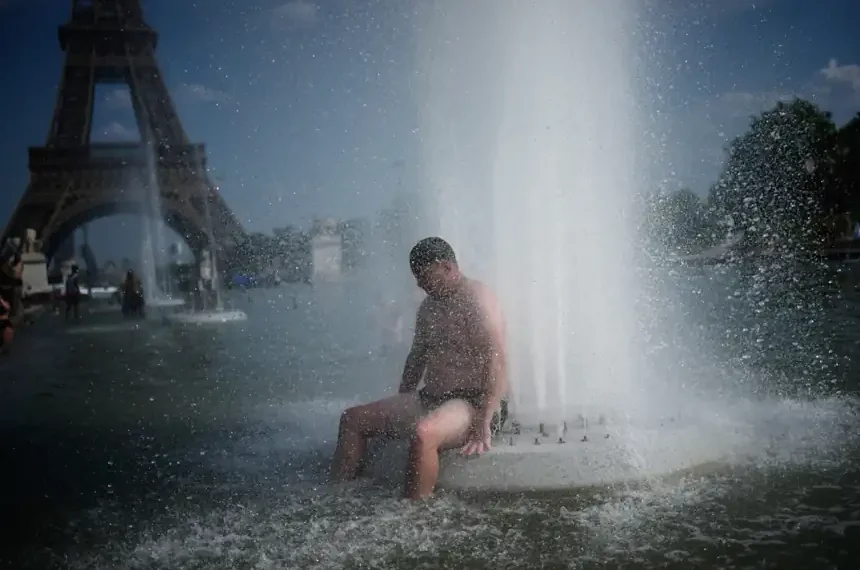 Paris mortuary overwhelmed during France's record-breaking summer heat wave - AP Photo/Christophe Ena, File