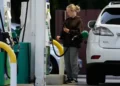 Gas station price boards showing falling fuel prices - AP Photo/Nam Y. Huh