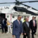 António Guterres visits displaced families in Port-au-Prince Haiti - AP Photo/Danica Coto