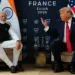 Donald Trump and Narendra Modi meet during G7 summit - AP Photo/Jlia Demaree Nikhinson